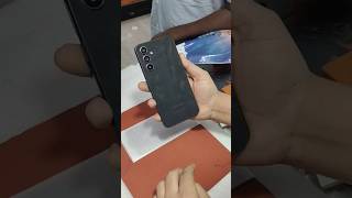 New Samsung A 15 5g Mobile Apply Anti fingerprint Screen Protector Glass💵 shorts trendingshorts [upl. by Itagaki]