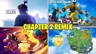 Fortnite Chapter 2 Remix FREE Juice Wrld Skin Battle Pass Downtime News [upl. by Lapides450]