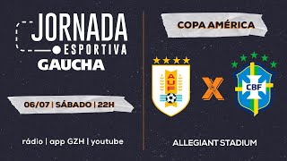 AO VIVO Brasil enfrenta Uruguai pela Copa América [upl. by Ander96]