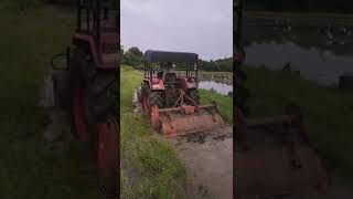 Rotavator  Best way to control nutgrass before paddy farming machines shorts agriculture [upl. by Assetan]