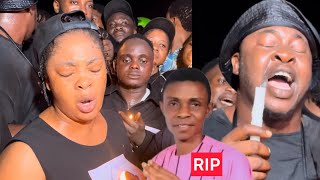 IN THE SPIRIT OF PRAYER ACTRESS BIDEMI KOSOKO RAISE EYEBROWS AS SHE PRAY SISI QUADRI CANDLE LIGHT [upl. by Keller]