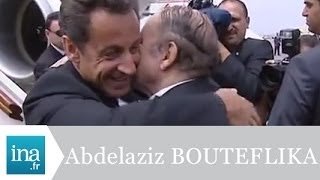 Abdelaziz Bouteflika reçoit Nicolas Sarkozy en Algérie  Archive INA [upl. by Haonam]