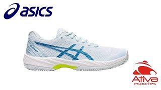 Tênis Asics Gel Game 9 ClayOc Feminino 1042A217400 [upl. by Anaz]