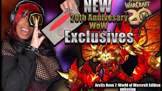 Unboxing Arctis Nova 7 WoW 20th Anniversary Edition  TWW [upl. by Arrej]