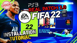 Fifa 22 Ps3 Real Patch 10 Tutorial  Installation Official Complete 100 by 2eLLe Games CFWHEN [upl. by Anirret123]