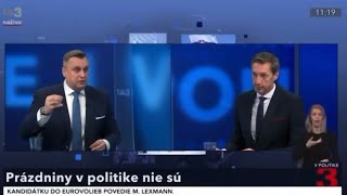 Pán Majerský prestaňte tu robiť idiotskú politiku v prospech Spojených štátov [upl. by Lichtenfeld]