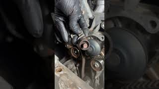 Quickest way to replace timing belt on a Honda Pilot 35L Part 2 timingbelt hondapilot [upl. by Honebein29]