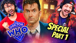 DOCTOR WHO REACTION 60th Anniversary Special  quotThe Star Beastquot  David Tennant  Donna Returns [upl. by Oikim]