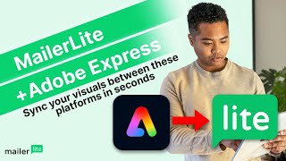 MailerLite Adobe Express Integration How to Connect MailerLite with Adobe Express [upl. by Nanfa]