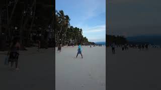 shorts Boracay beach walk from Station 1 to Station 2 tour travel philippines [upl. by Kaliope565]