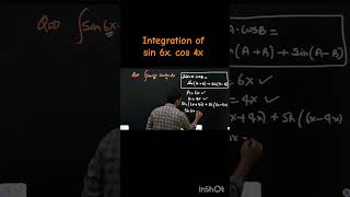 Integration of Sin6xCos4x integration integrals class12maths class12integrals [upl. by Obaza]