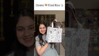 Oyster Mushroom fried rice in 10 minutes Get the lunch bag from theClassyKitchenshop [upl. by Leatri]