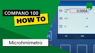 COMPANO 100 tutorial FaçaVocêMesmo 05 Microhmímetro [upl. by Drucill]