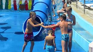 Danaides Childrens Playground  WaterWorld Themed Waterpark Ayia Napa Cyprus [upl. by Mathilda572]