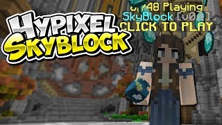 Playing Hypixel Skyblock For the FIRST Time Minecraft [upl. by Nilecoj21]