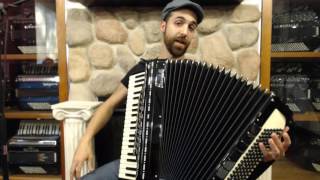 How to Play Piano Accordion  Introduction for First Time Accordionist Components Basics [upl. by Meehar739]