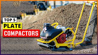 Top 5 Best Plate Compactors 2024 [upl. by Boccaj]