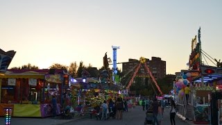 Atracciones de Feria en las Ferias y Fiestas de Talavera de la Reina San Mateo 2016 [upl. by Zuzana]