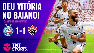 VITÓRIA SEGURA O EMPATE E É CAMPEÃO BAIANO APÓS SEIS ANOS BAHIA 1 X 1 VITÓRIA [upl. by Sliwa]