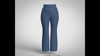 Stylish Designer Women Blue Jeans for Women CLO [upl. by Kattie165]