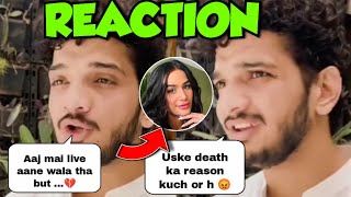 Munawar faruqui SHOCKING REACTION on poonam pandey deathmunawar faruqui on poonam pandey [upl. by Ardnasac]