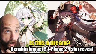 Genshin Impact 51Phase 2 4 star reveal Is this a dream [upl. by Okikuy]