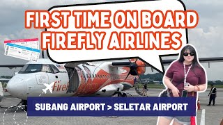 Firefly Airlines Flight Review 🛩️🛫✈️ Kuala Lumpur ➡️ Singapore  Ft Singapore’s Secret Airport 🤭 [upl. by Sacul]