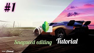 Snapseed editing  tutorial 1  navedits [upl. by Skippy463]