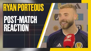 quotMy Tackle Was Better than the Goalquot  Ryan Porteous PostMatch Reaction  Cyprus 03 Scotland [upl. by Pepillo]