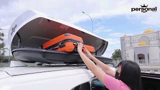 All New Perodua Alza with Personal Roof Box amp Neumann Rack [upl. by Dodson]