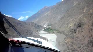 Most Difficult Landing in the World Peru [upl. by Rothschild]