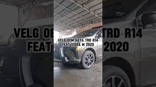 SOLD OUT  VELG OEM AGYA TRD RING 14 FEAT SIGRA M 2020 ✨️ [upl. by Azelea]