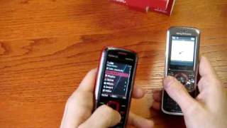 Nokia 5130 vs SonyEricsson W395 Ita [upl. by Lauhsoj]