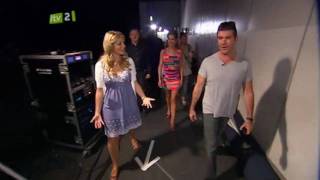 Simon and Cheryl Arguing Over Mints The Xtra Factor 2009 [upl. by Cired]