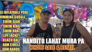 SUMMER TIME  SWIM GEAR WHOLE SALE SUPPLIER  BACLARAN [upl. by Llenej]