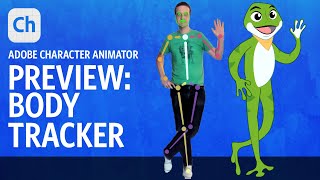 Preview Body Tracker Adobe Character Animator [upl. by Almallah]