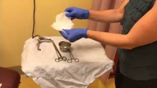 IUD Tray Set Up  Original Video [upl. by Ruiz]