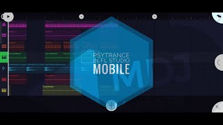 Psytrance in FL STUDIO mobile new updatemdj [upl. by Enaitsirhc]