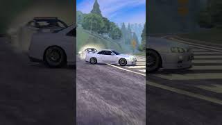 Nissan Skyline GTR R34 😈 vs Ford Mustang GT 👮☠️  Tuning Club Online [upl. by Merrel]