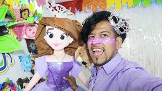 Como Hacer Una Piñata De Princesita Sofía EDREI POP [upl. by Halimaj]