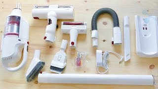 PUPPYOO T10 Home Cordless Stick Vacuum Cleaner Review [upl. by Nonie]