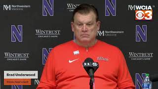 Illinois Basketball Postgame Press Conference after Northwestern loss [upl. by Adnarrim]