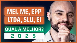 ✅Melhor Empresa Para Abrir 2025 ME MEI EI EPP LTDA SLU [upl. by Yrdnal992]