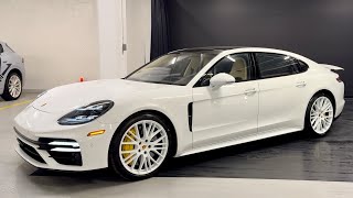 2023 Porsche Panamera Turbo S Executive  Revs Exterior Interior [upl. by Relyhs]