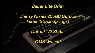 Bauer Lite Grim  Cherry Nixies  Sound Test [upl. by Iaria]