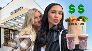 Shopping at the WORLDS MOST EXPENSIVE GROCERY STORE  EREWHON  FARMERS MARKET VLOG [upl. by Keegan597]