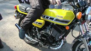 1979 YAMAHA RD 400 TOTALLY RESTORED GOOD AS NEW [upl. by Thorncombe766]