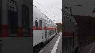 Durchfahrt vom IC in Wilnsdorf  Rudersdorf train zug railway eisenbahn trainspotting treno [upl. by Ravid]