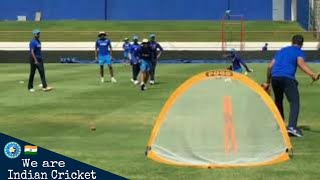 Team Indias full fielding practice session We are Indian Cricket [upl. by Nelleus587]