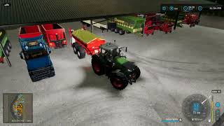 Oogsten Landbouwkalk en Strontje Farming Simulator 22 2024 [upl. by Aromat596]